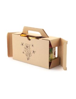 Pudełko na słoik 3x315ml – wzór P2J