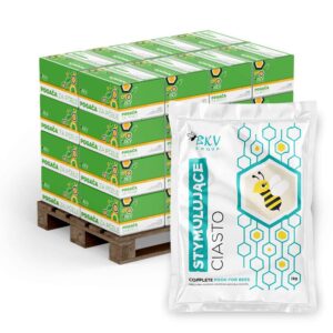 Ciasto dla pszczół stymulujące 1kg - BKV, paleta