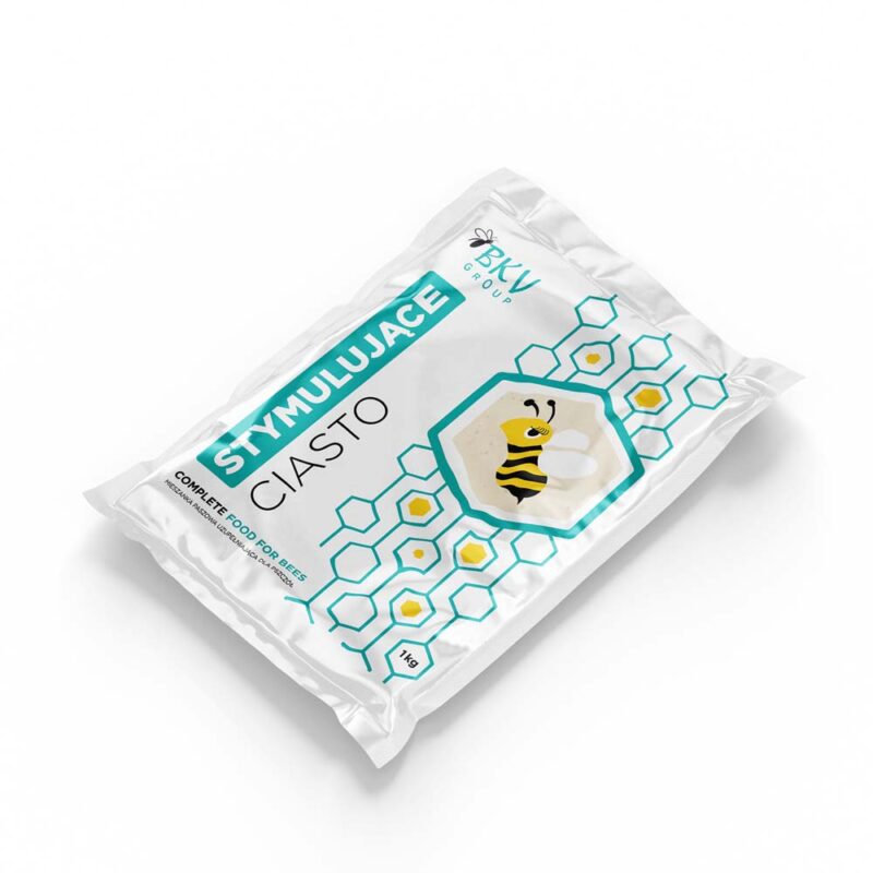 Ciasto dla pszczół stymulujące 1kg - BKV - obrazek 2