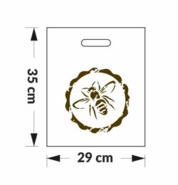 Torba reklamowa market, gruba 50szt – PSZCZOŁA
