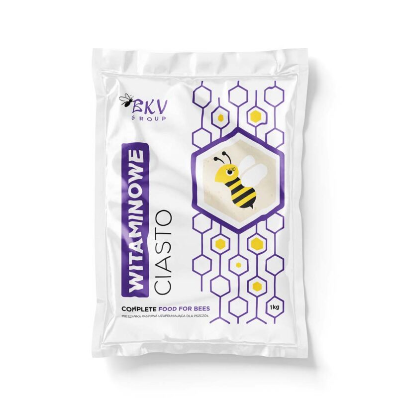witaminowe 2 Ciasto dla pszczół z witaminami 1kg - BKV - obrazek 1