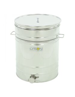 Odstojnik 100L, nierdzewny, uchwytami i z sitem – ŁYSOŃ