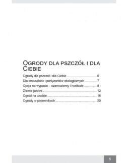 Książka – Ogrody dla pszczół i dla Ciebie