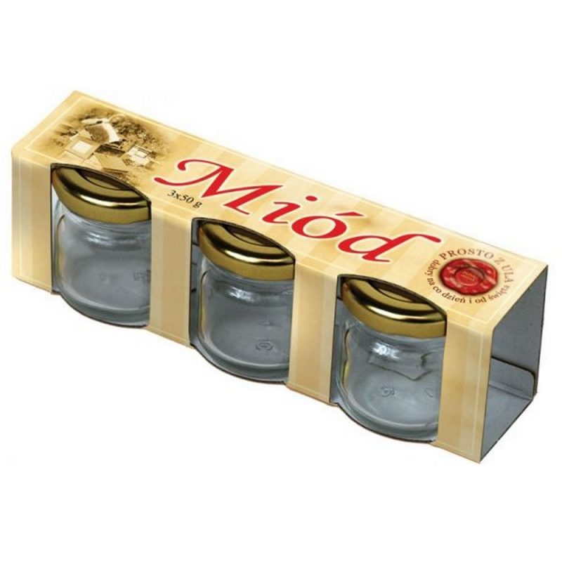 Pudełko małe 3x35ml (50g) – wzór P3G