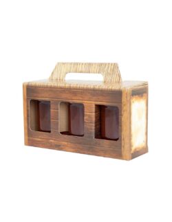 Pudełko na słoik 3x315ml – wzór P2G