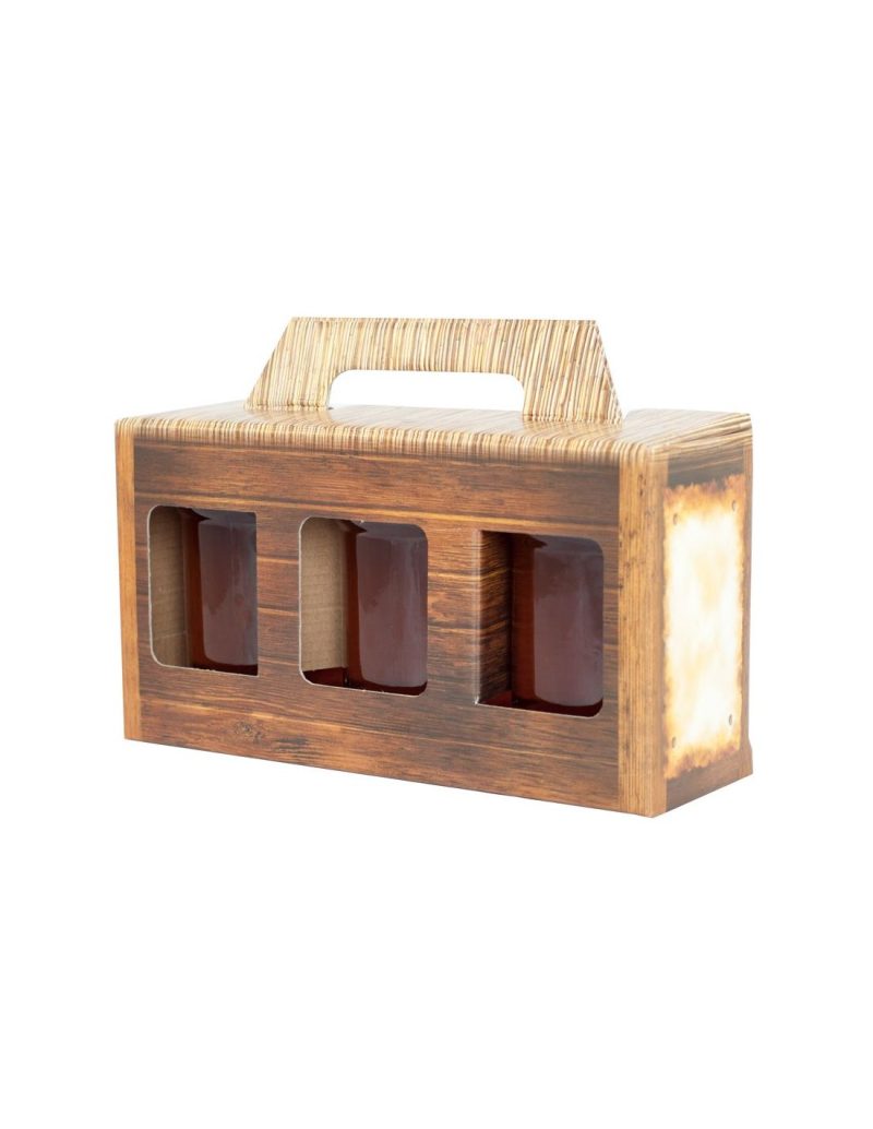 Pudełko na słoik 3x315ml – wzór P2G