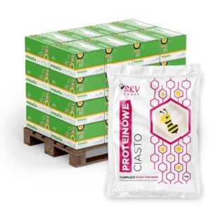 Ciasto dla pszczół z proteinami 1kg - BKV, paleta