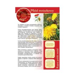 Broszurka informacyjna 20szt. – Miód mniszkowy