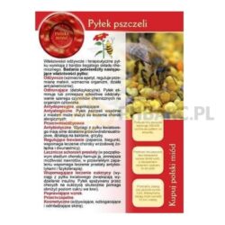 Broszurka informacyjna 20szt. – Pyłek pszczeli