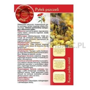 Broszurka informacyjna 20szt. – Pyłek pszczeli