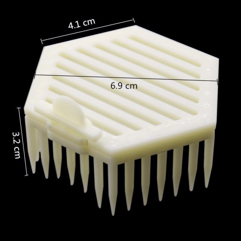 Kołpak na matki plastikowy hexagon