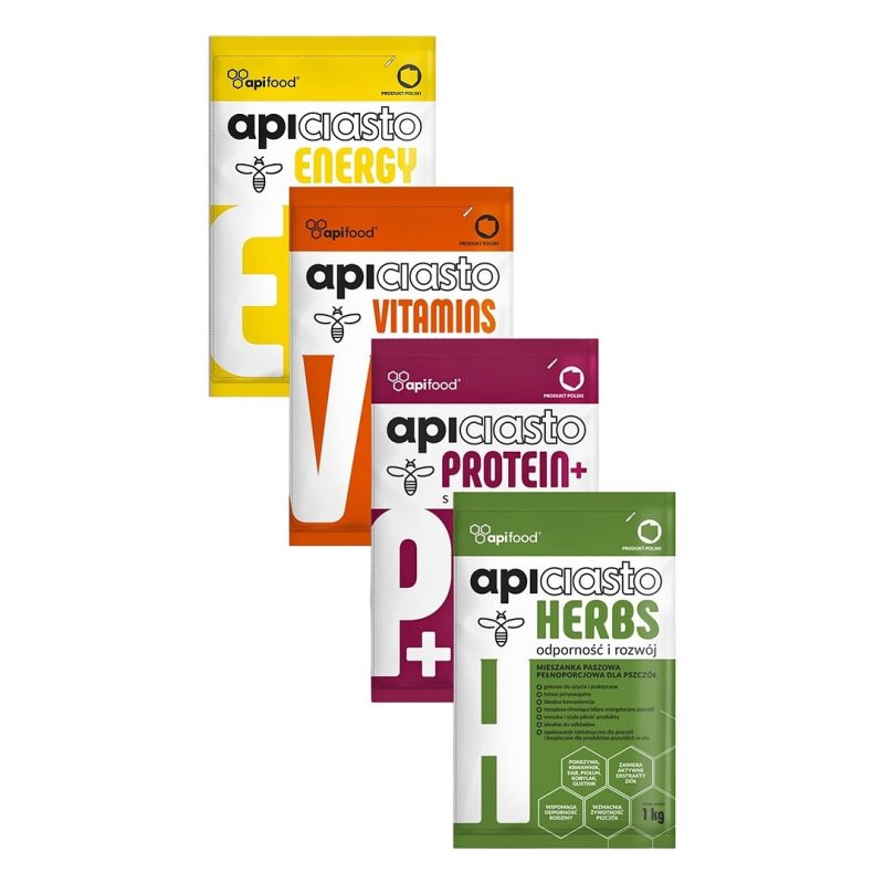 Ciasto dla pszczół Apiciasto SUPPORT 1kg x 10szt. – APIFOOD