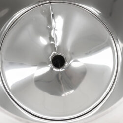 Odstojnik nierdzewny z płaszczem grzewczym 70L, 230V, stożkowe dno – PREMIUM – ŁYSOŃ