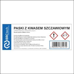 Paski z kwasem szczawiowym i gliceryną 20 szt – BRCtech