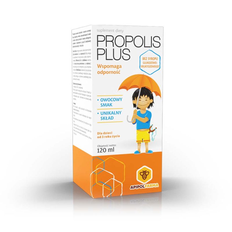 Propolis PLUS syrop dla dzieci 120ml – FARMINA Propolis PLUS syrop dla dzieci 120ml – FARMINA