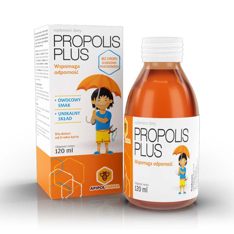 Propolis PLUS syrop dla dzieci 120ml – FARMINA