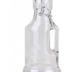 Butelka 70ml z uszkiem + korek