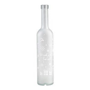 Butelka 500ml FUTURA Wesołych Świąt + korek