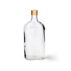 Butelka 500ml PŁASKA + zakrętka
