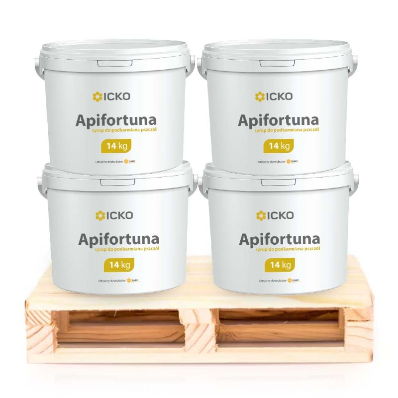 Syrop Apifortuna wiadro 14kg x 4szt  – ISKO, półpaleta