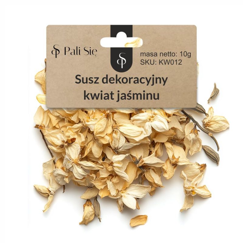 Susz dekoracyjny - kwiaty jaśminu, 10g - PALI SIĘ - obrazek 1