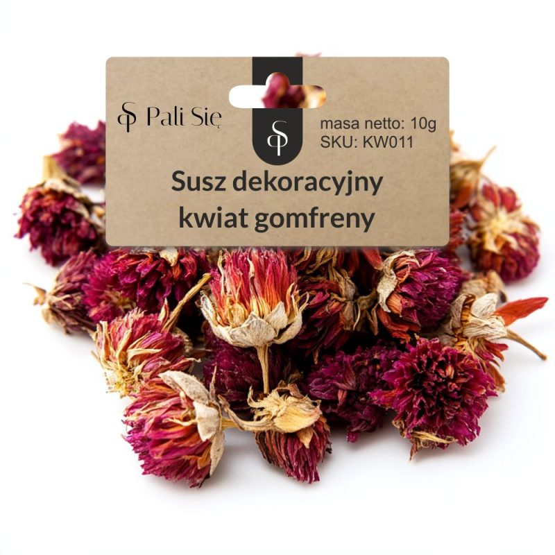 Susz dekoracyjny - kwiaty gomfreny, 10g - PALI SIĘ - obrazek 1