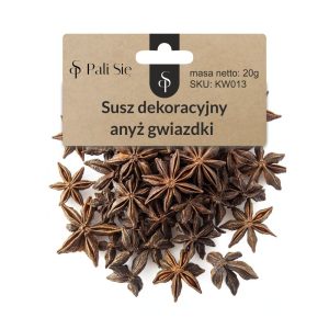 Susz dekoracyjny - anyż gwiazdki, 20g - PALI SIĘ