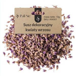 Susz dekoracyjny - kwiaty wrzosu, 10g - PALI SIĘ