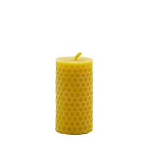 Świeca woskowa - Walec pszczeli wys: 6 cm