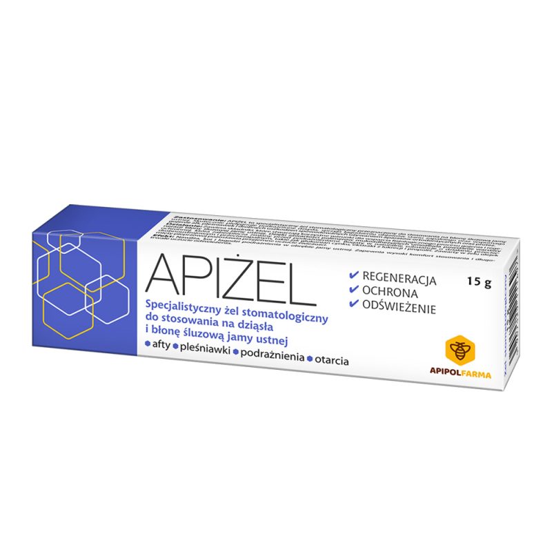 apiżel Apiżel - żel stomatologiczny, 15g - obrazek 1